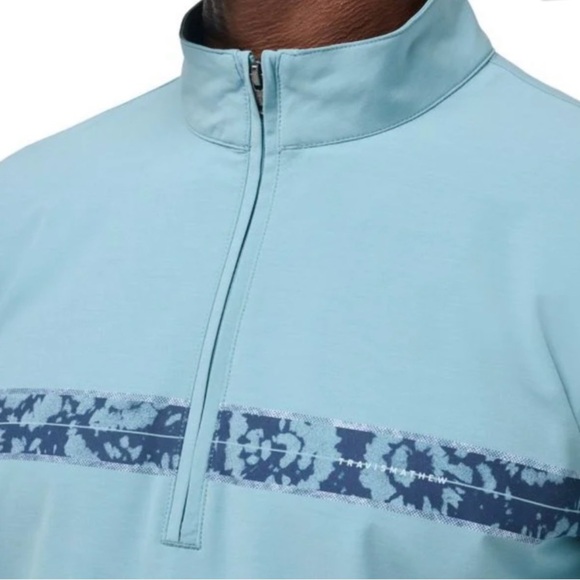Men’s Travis Mathew Swell Season Quarter Zip Pullover Shirt Small NWT MSRP $130 - Picture 7 of 7